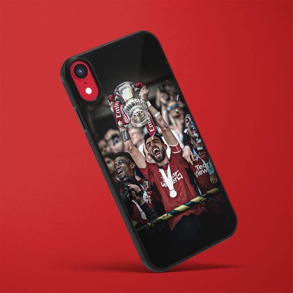 Bruno Fernandes FA Cup Winner Manchester United Phone Case For Apple Samsung and Google Mobile Phones