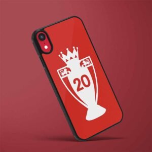 Liverpool Football Club 20 Champions Phone Case For Apple Samsung and Google Mobile Phones